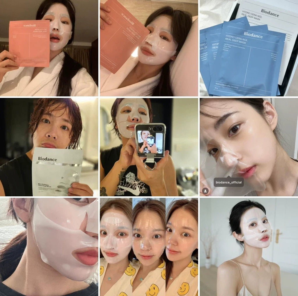 Biodance Collagen Face Mask Highly Effective Hydration And Moisturizing Improve Skin Elasticity Soothing And Brightening Korean - Zenvia goods & retreat