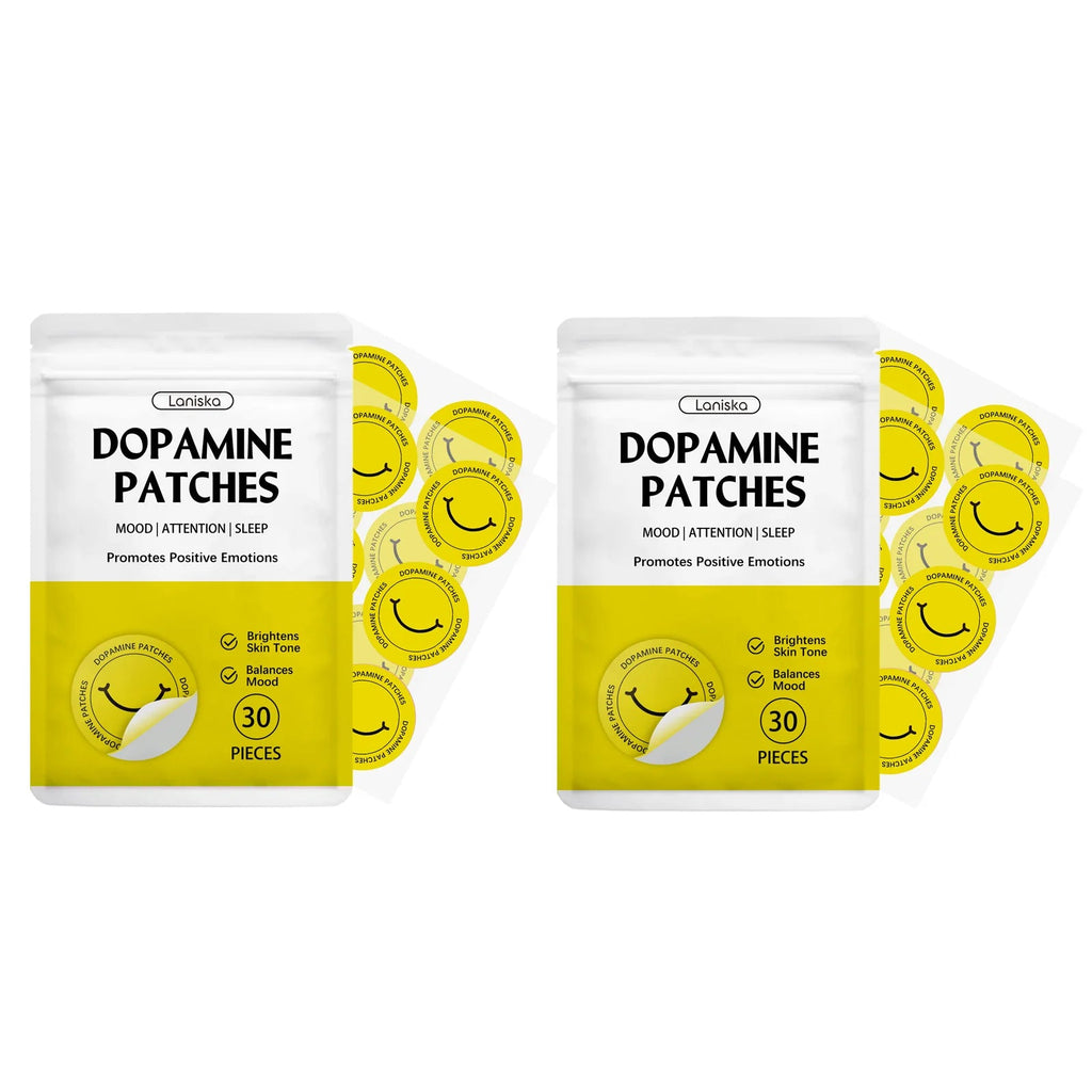Dopamine Patches Vitality Boost Instant Mood & Focus Enhancement Concentration Aid Wellness Body Care Patch - Zenvia goods & retreat