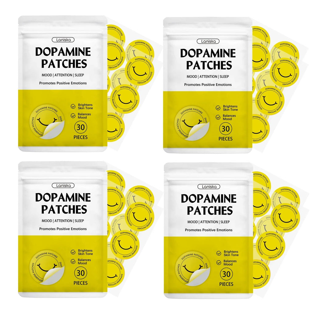Dopamine Patches Vitality Boost Instant Mood & Focus Enhancement Concentration Aid Wellness Body Care Patch - Zenvia goods & retreat
