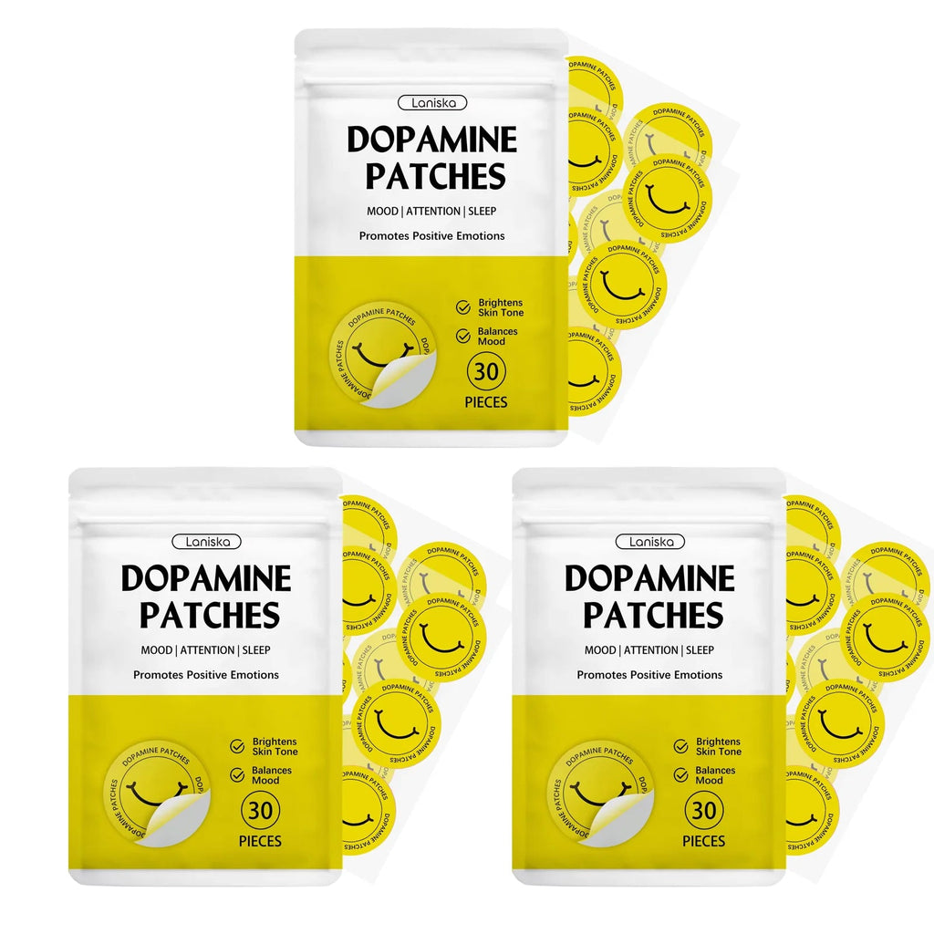 Dopamine Patches Vitality Boost Instant Mood & Focus Enhancement Concentration Aid Wellness Body Care Patch - Zenvia goods & retreat