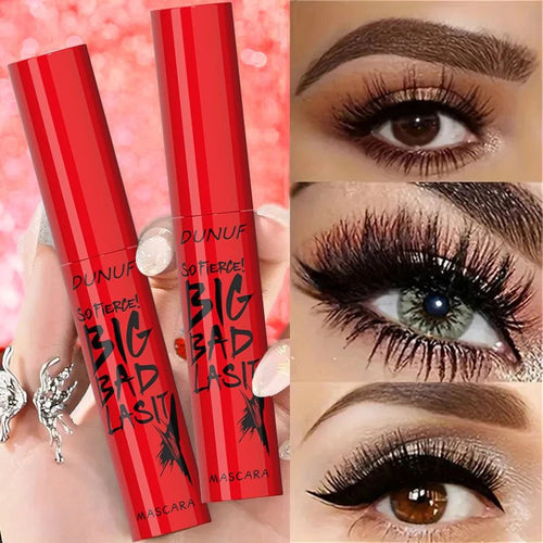 DUNUF 1 Pcs Long Lasting Mascara Thin Thick Waterproof Curl does not Easily Stain Sweat-proof and Non-smudging Beginner Friendly - Zenvia goods & retreat