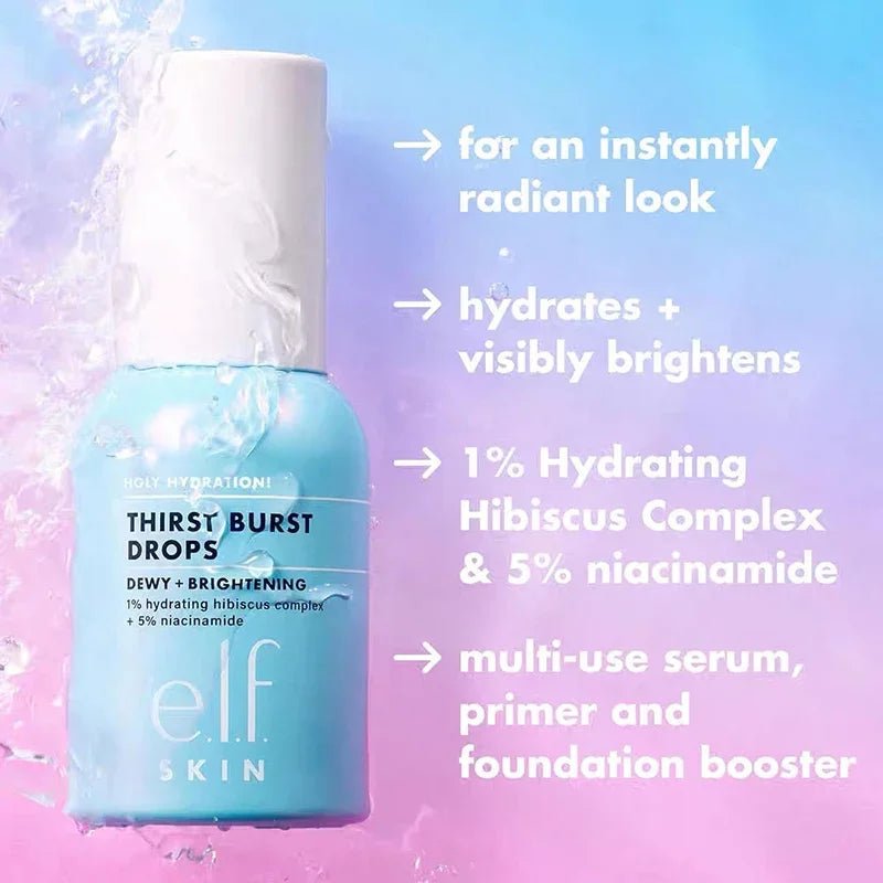 Elf Makeup Power Grip Dewy Setting Spray Brightening Primer Concealer Foundation Liquid Hydration Makeup Base Beauty Cosmetics - Zenvia goods & retreat