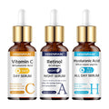 HISENRAIN Vitamin C + Retinol + Hyaluronic Acid Serum Duo | Anti-Aging Brightening & Hydration Combo | For All Skin Type. - Zenvia goods & retreat