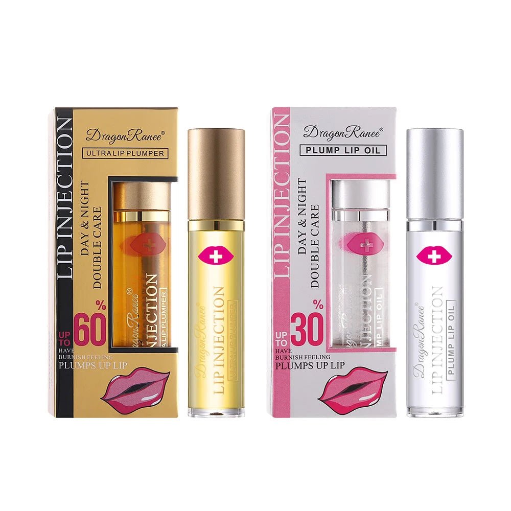Instant Volumising Lip Plumper Oil Lip Enhancer Lip Gloss Plumping Serum Moisturizing Anti-Wrinkle Lipstick Sexy Lip Care Makeup - Zenvia goods & retreat