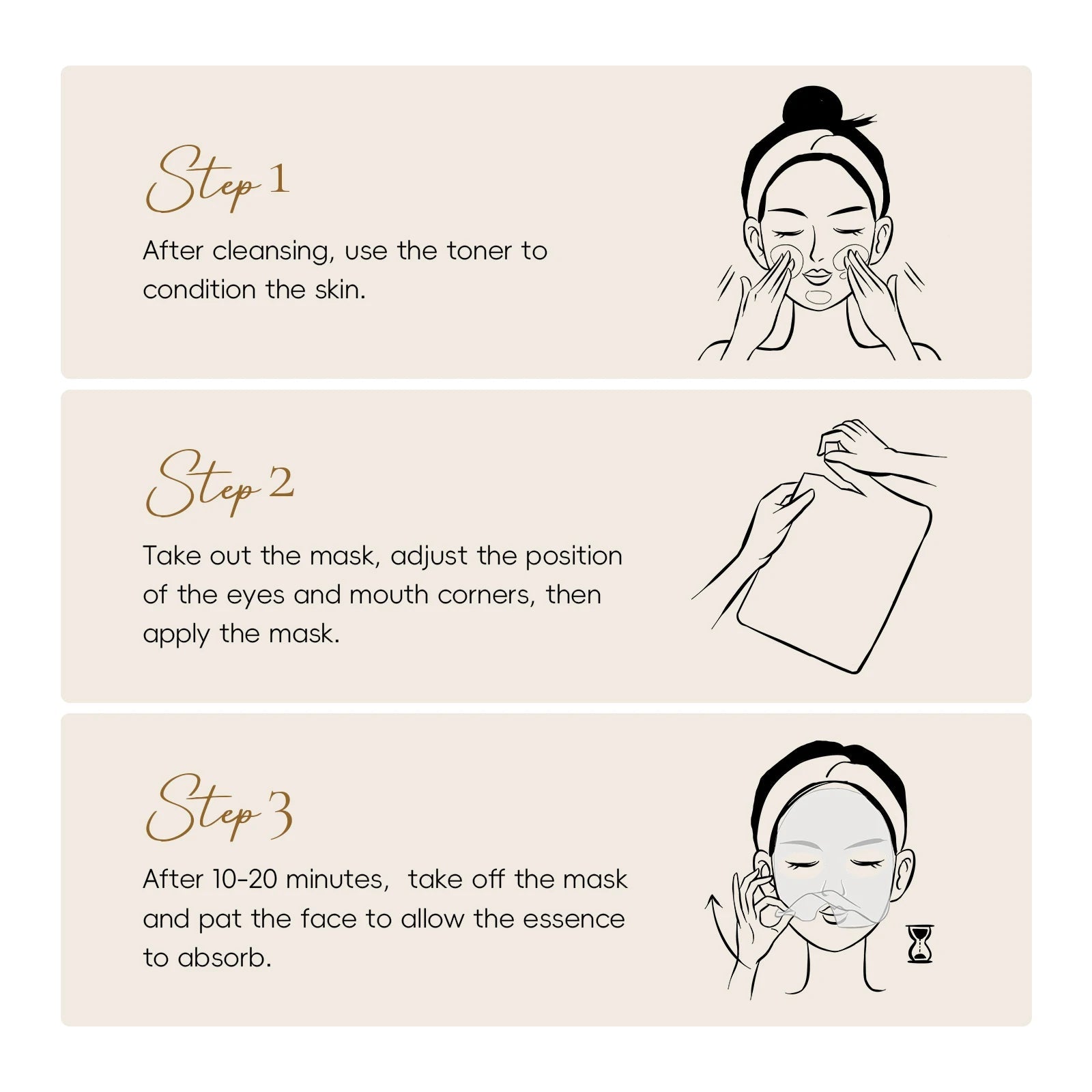 LAIKOU Korea Snail Collagen Essence Mask Hydrating Sheet Mask Anti-Wrinkle Face Mask Firming Skin Care 25g*20pcs - Zenvia goods & retreat