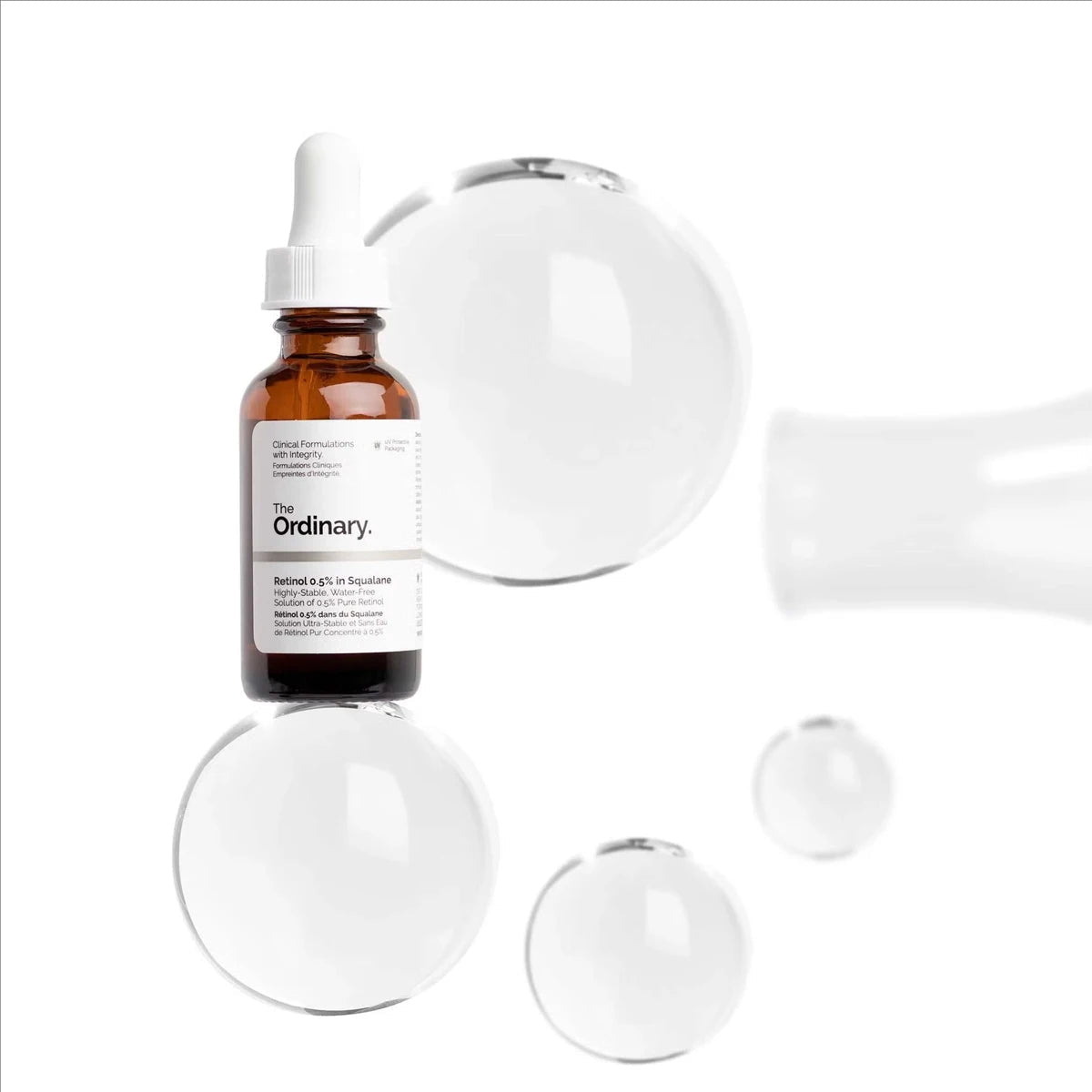 Retinol Serum 0.5% in Squalane 30ml Reduce Appearance of Dark Spots Wrinkles Improve Skin Firm Reduce Wrinkles Build Tolerance - Zenvia goods & retreat