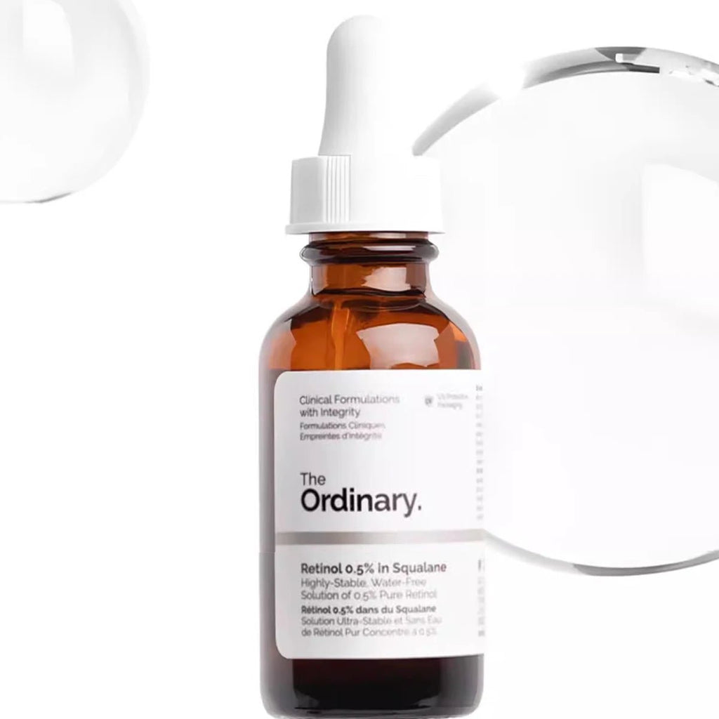Retinol Serum 0.5% in Squalane 30ml Reduce Appearance of Dark Spots Wrinkles Improve Skin Firm Reduce Wrinkles Build Tolerance - Zenvia goods & retreat